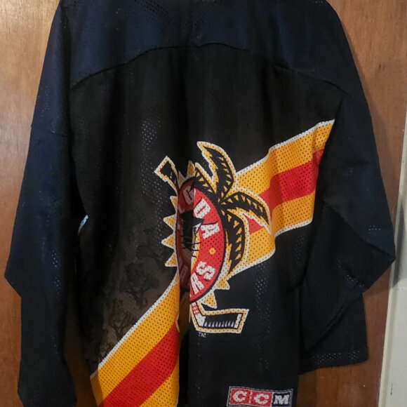 Florida Panthers CCM Vintage Jersey 3X Game Sweater - Picture 6 of 8